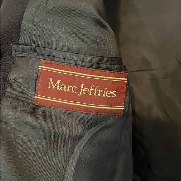Marc Jeffries men's navy blue blazer - Picture 6 of 12